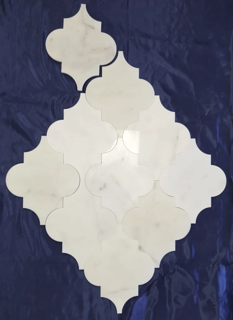 Water Jet Design marble tiles in Dubai UAE